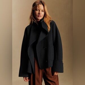 Sezane Mervin Coat - Black 2